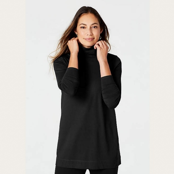J Jill Luxe Supima Turtleneck Tunic 